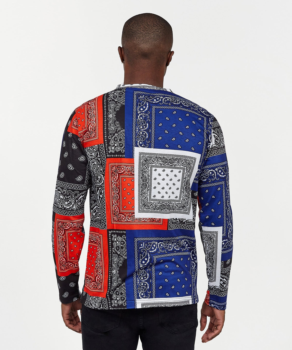 Reason Clothing Customer Favorite Flag Long Sleeve Tee
