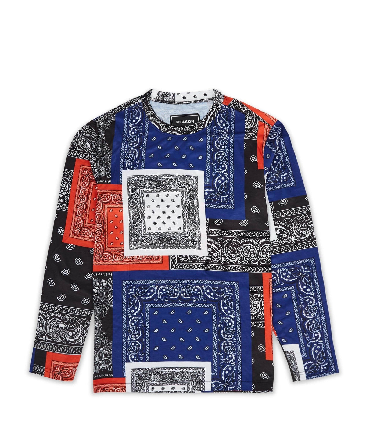 Reason Clothing Customer Favorite Flag Long Sleeve Tee