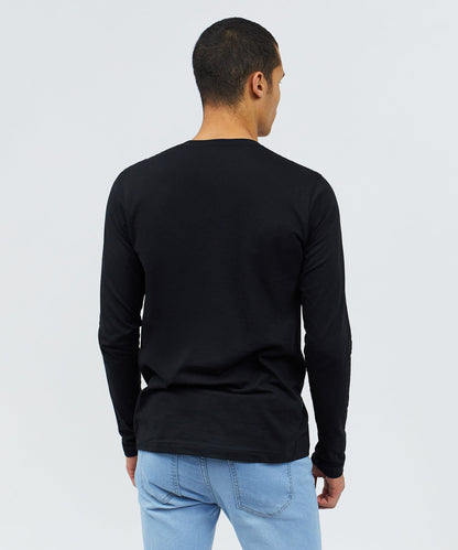 Reason Clothing Top Pick Pablo Long Sleeve Tee - Black