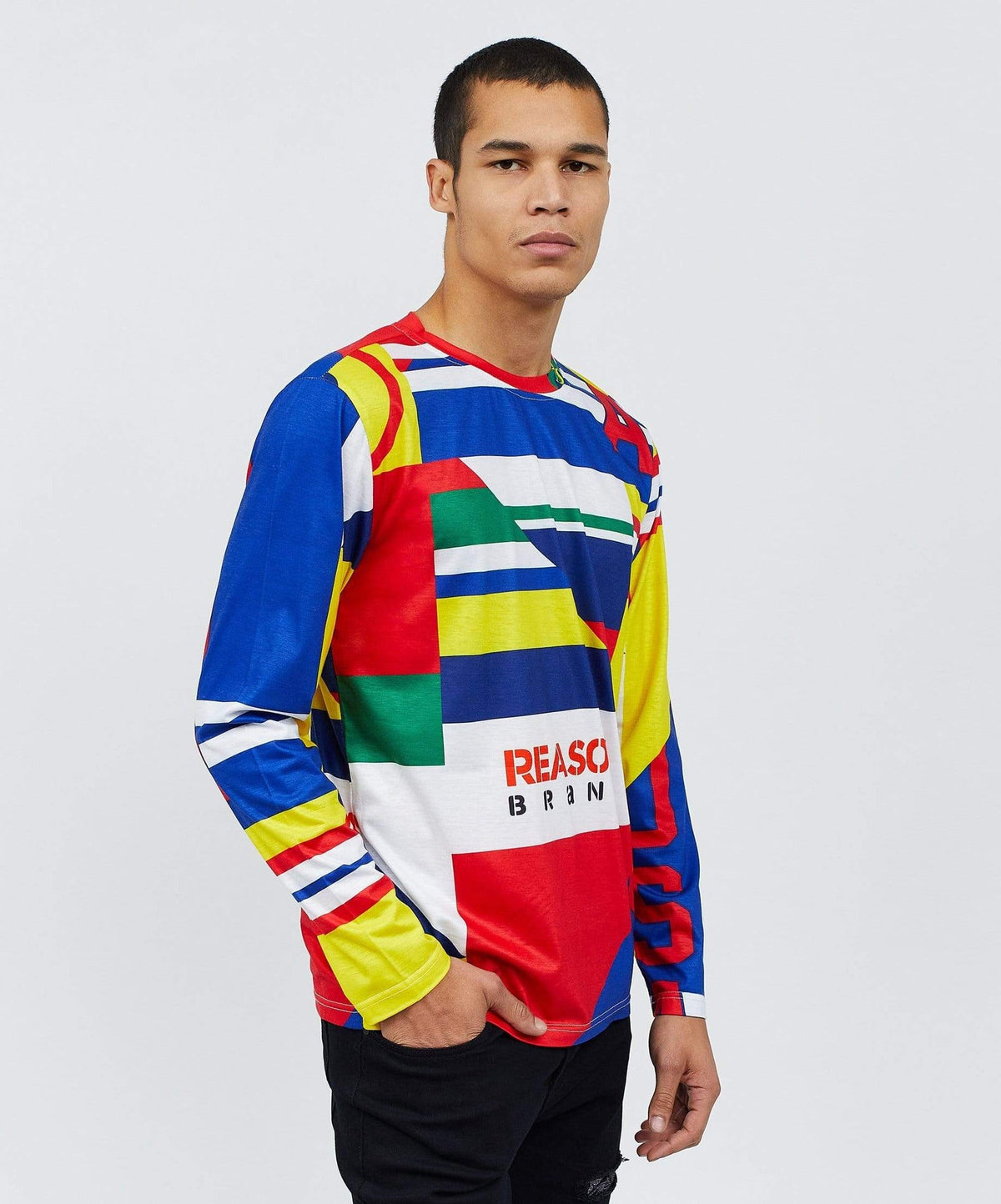 Reason Clothing Customer Favorite Primary Long Sleeve Tee