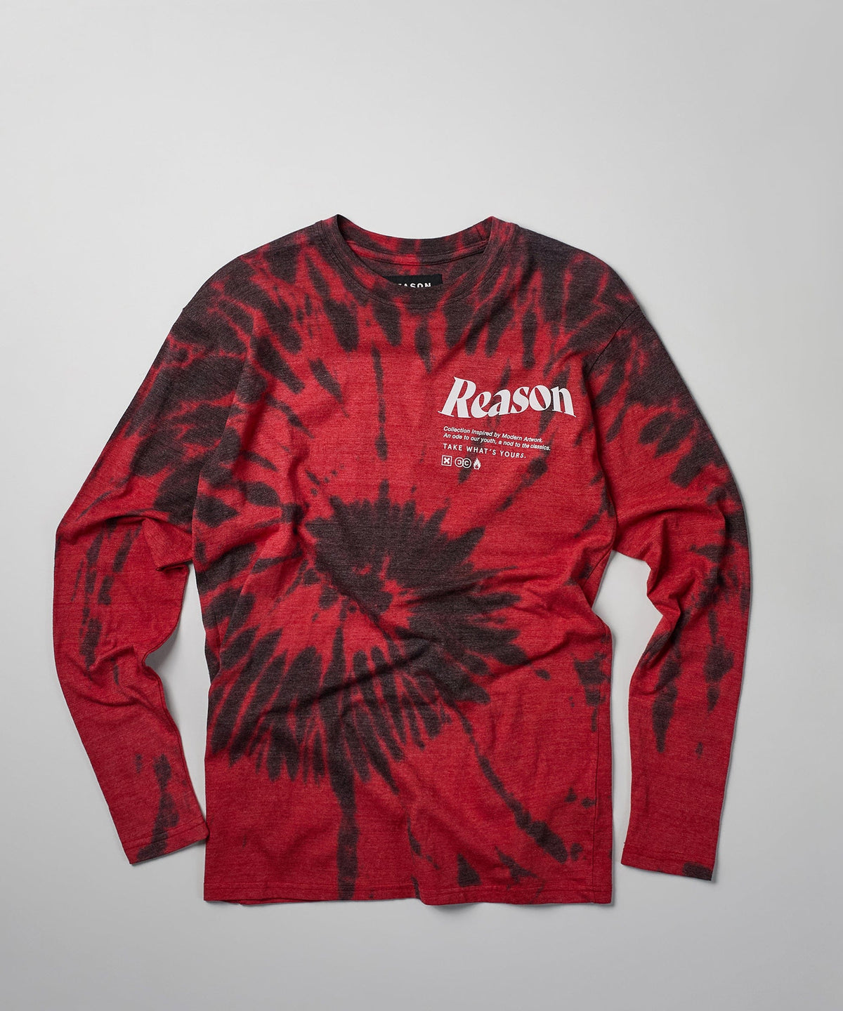 Reason Clothing Trending Trade Tie Dye Long Sleeve Tee