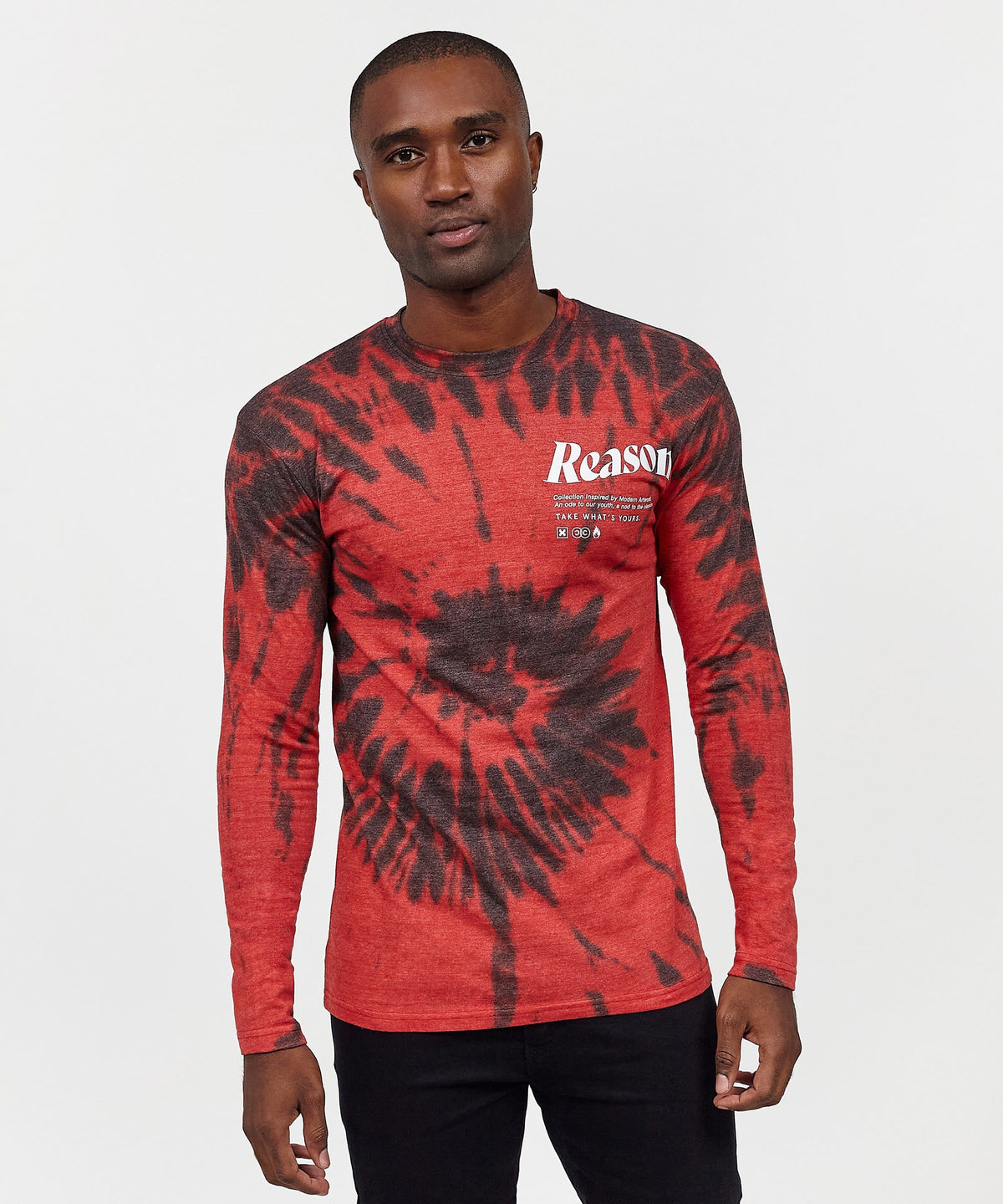 Reason Clothing Trending Trade Tie Dye Long Sleeve Tee