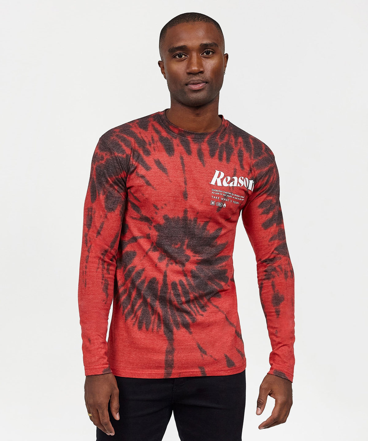 Reason Clothing Trending Trade Tie Dye Long Sleeve Tee
