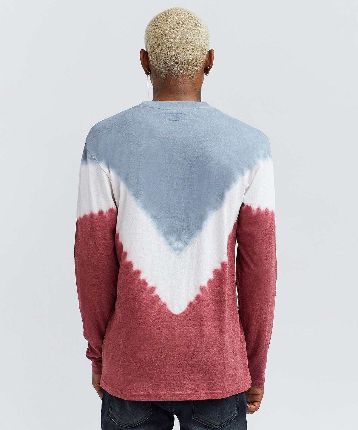 Reason Clothing New Long Sleeve Tie Dye Tee Regular Is Live