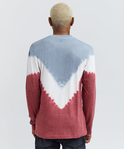 Reason Clothing New Long Sleeve Tie Dye Tee Regular Is Live