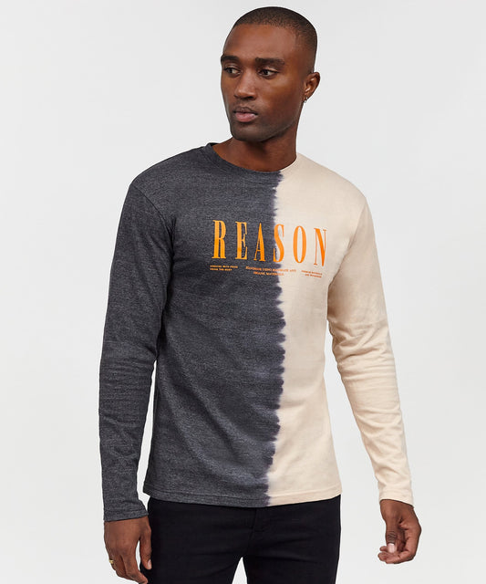 Reason Clothing Deals Hoax Long Sleeve Logo Tee