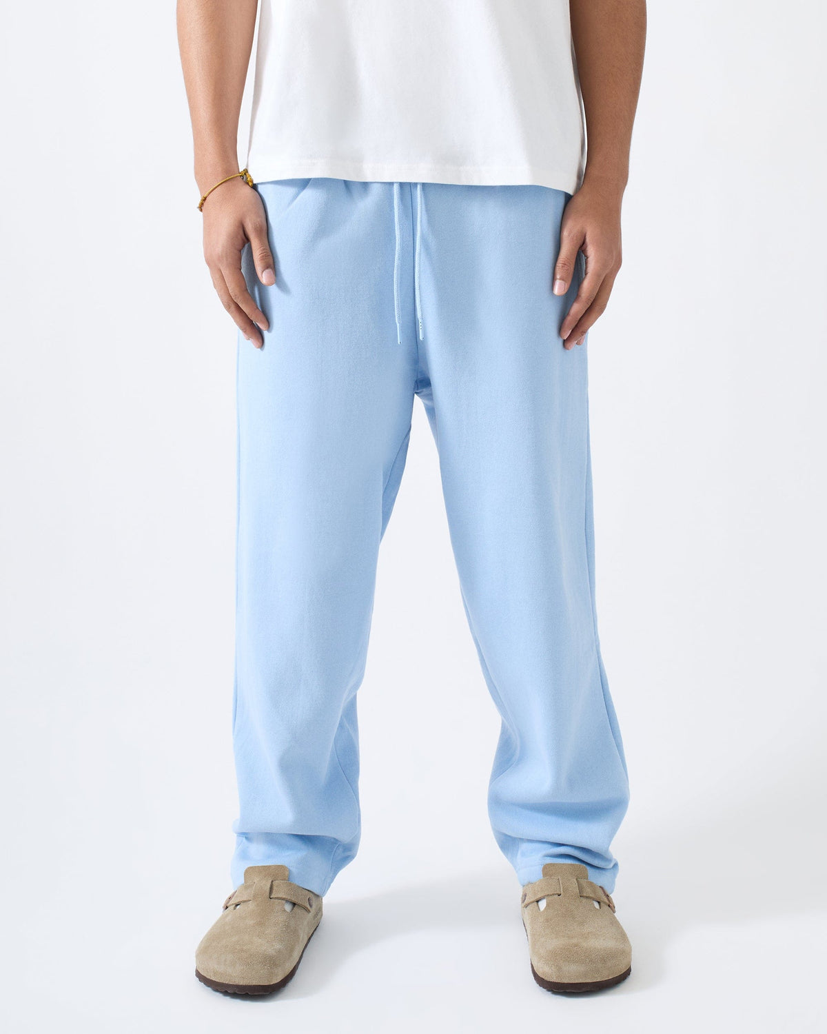 Reason Clothing Exclusive Classic Open Hem Pant - Blue