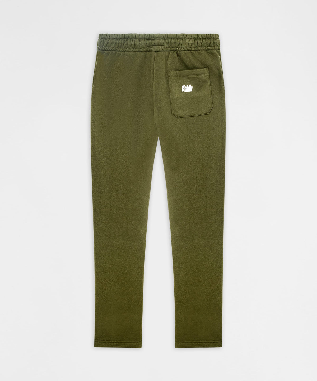 Reason Clothing Premium Classic Open Hem Pant - Olive Green