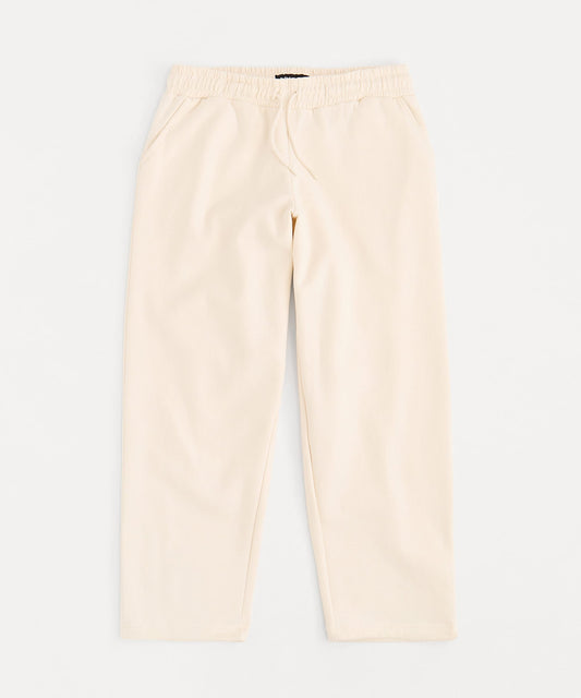 Reason Clothing Special Offer Classic Open Hem Pant - Cream