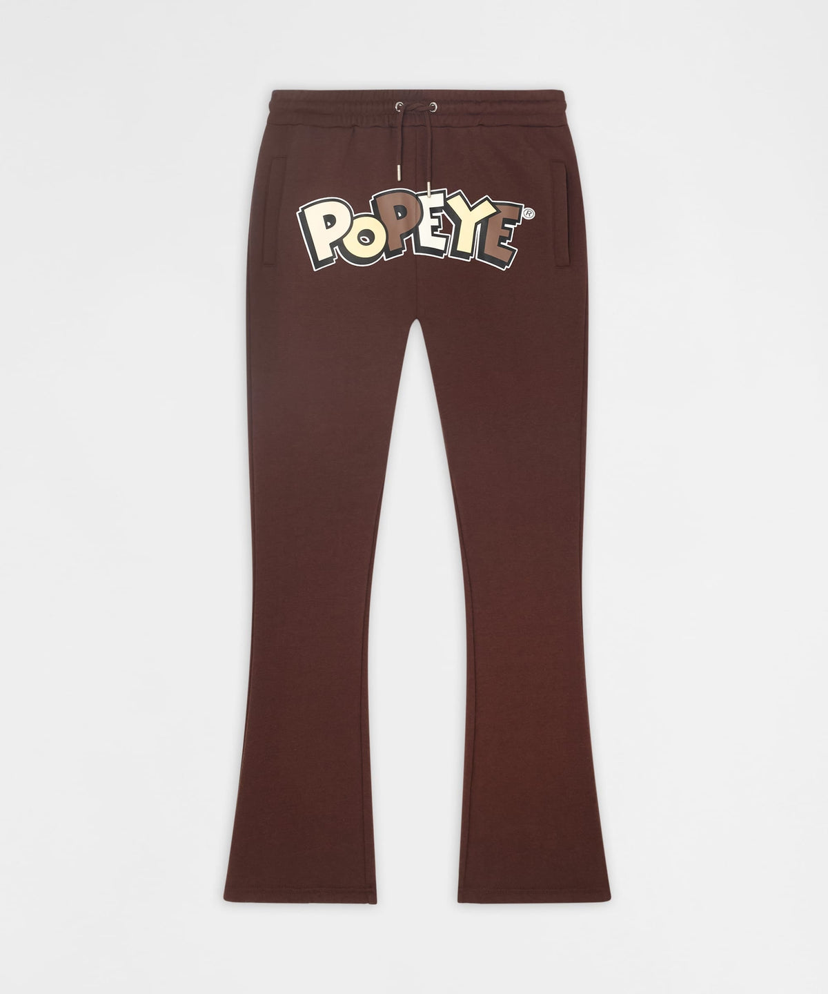 Reason Clothing Special Offer Popeye Stacked Sweatpant - Brown