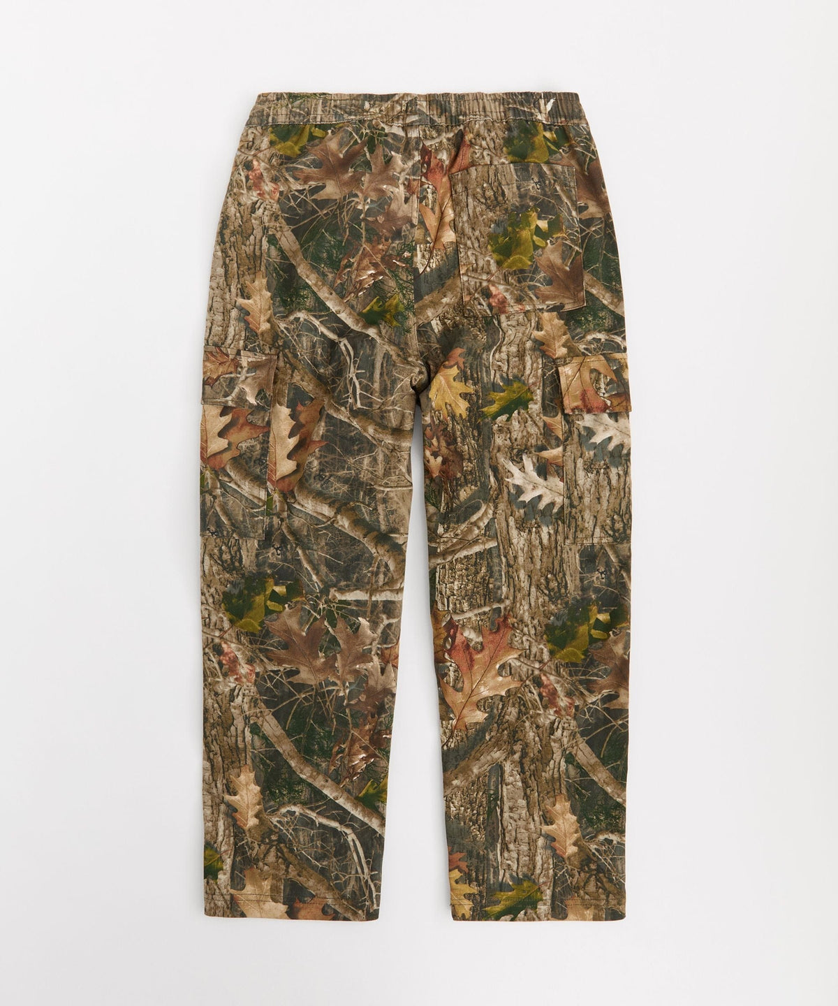 Reason Clothing Hot Sale Real Camo Relaxed Fit Cargo Twill Pants - Brown Tree