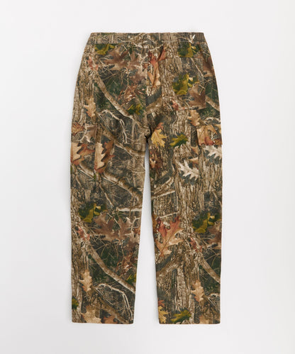Reason Clothing Hot Sale Real Camo Relaxed Fit Cargo Twill Pants - Brown Tree