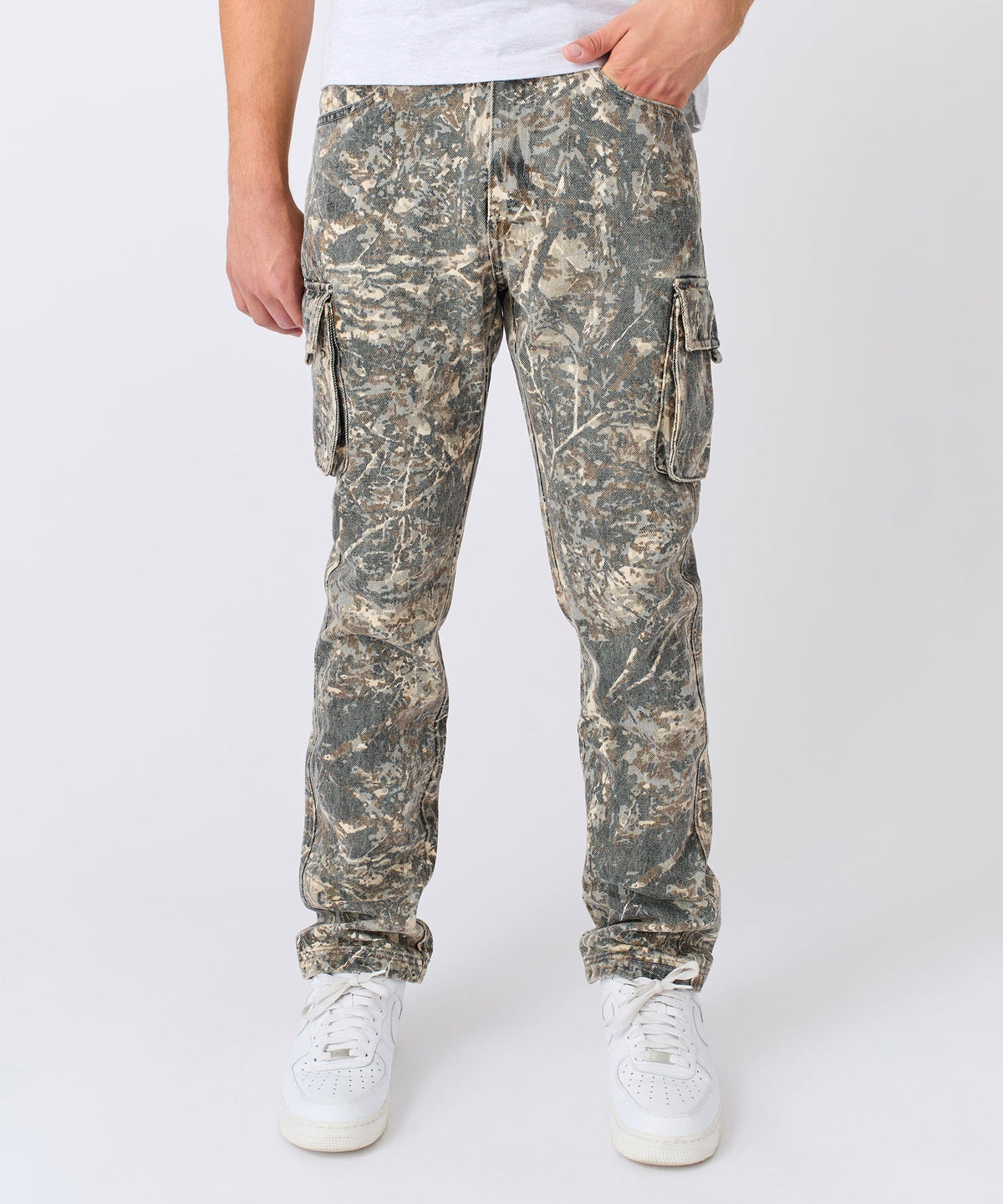 Reason Clothing New Cargo Camo Pants