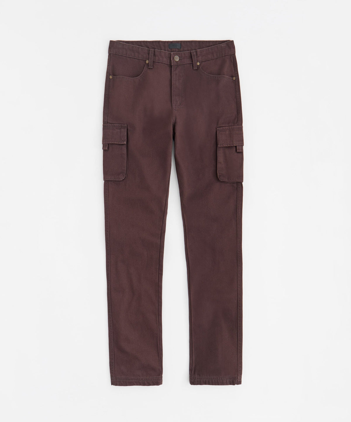 Reason Clothing Sale Utility Cargo Pants - Brown