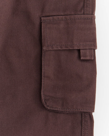 Reason Clothing Sale Utility Cargo Pants - Brown