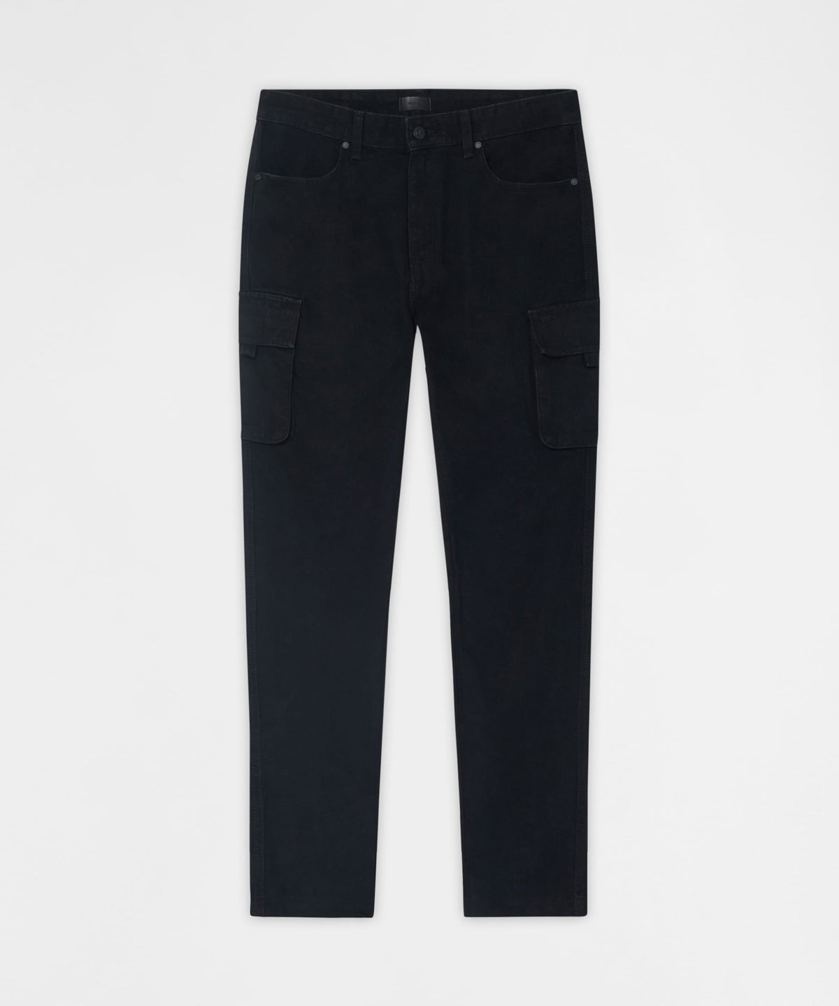 Reason Clothing Best Seller Classic Utility Cargo Pants - Black