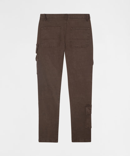 Reason Clothing Exclusive Loadout Cargo Denim Pants - Brown