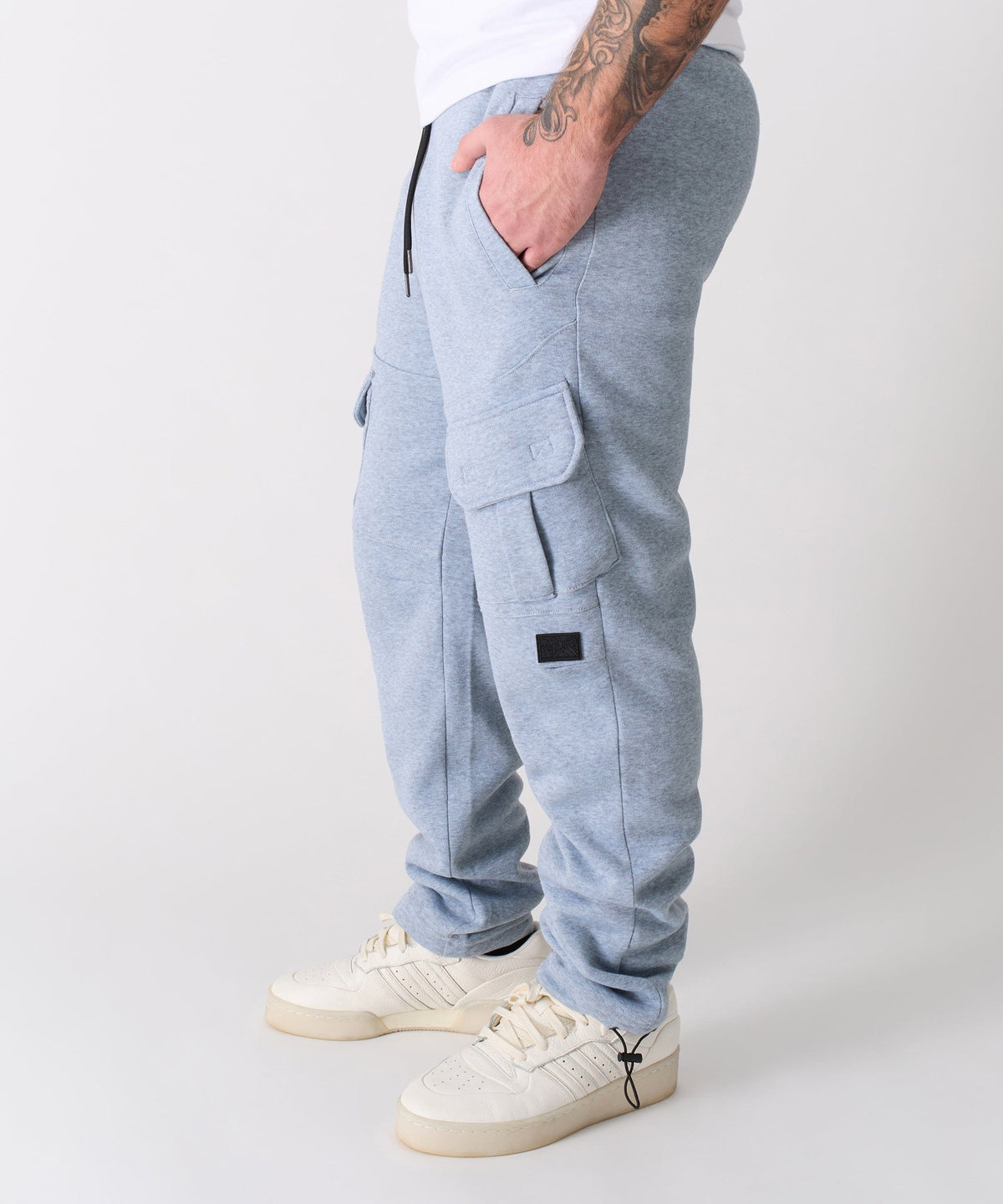 Reason Clothing Essential Banks Fleece Cargo Pant