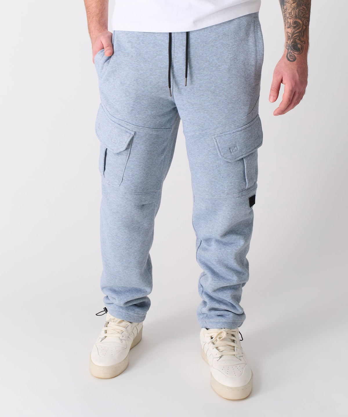 Reason Clothing Essential Banks Fleece Cargo Pant