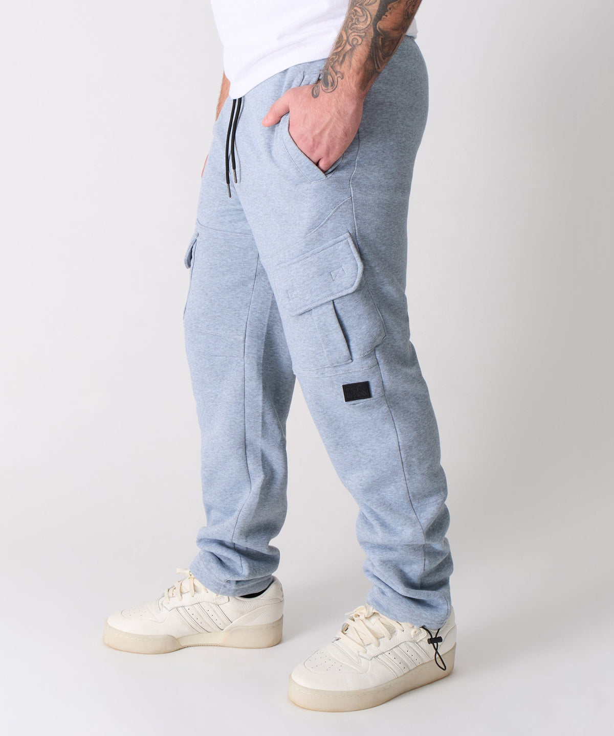 Reason Clothing Essential Banks Fleece Cargo Pant