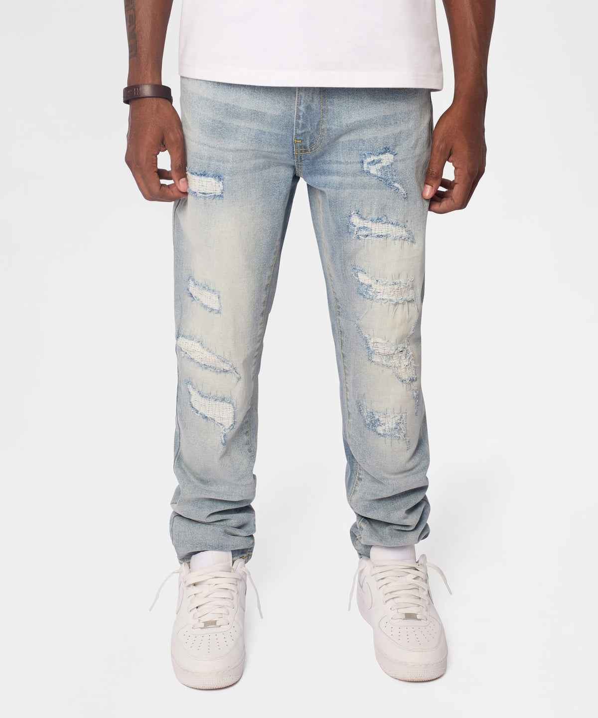 Reason Clothing Exclusive Float Denim Jeans - Blue