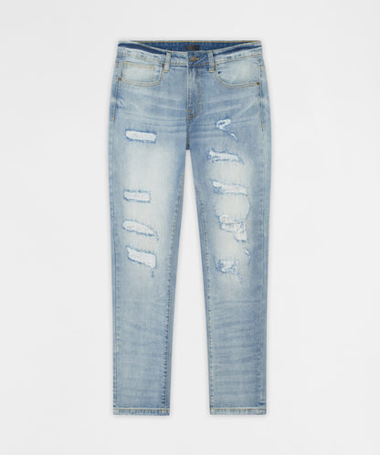 Reason Clothing Exclusive Float Denim Jeans - Blue