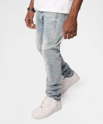 Reason Clothing Exclusive Float Denim Jeans - Blue