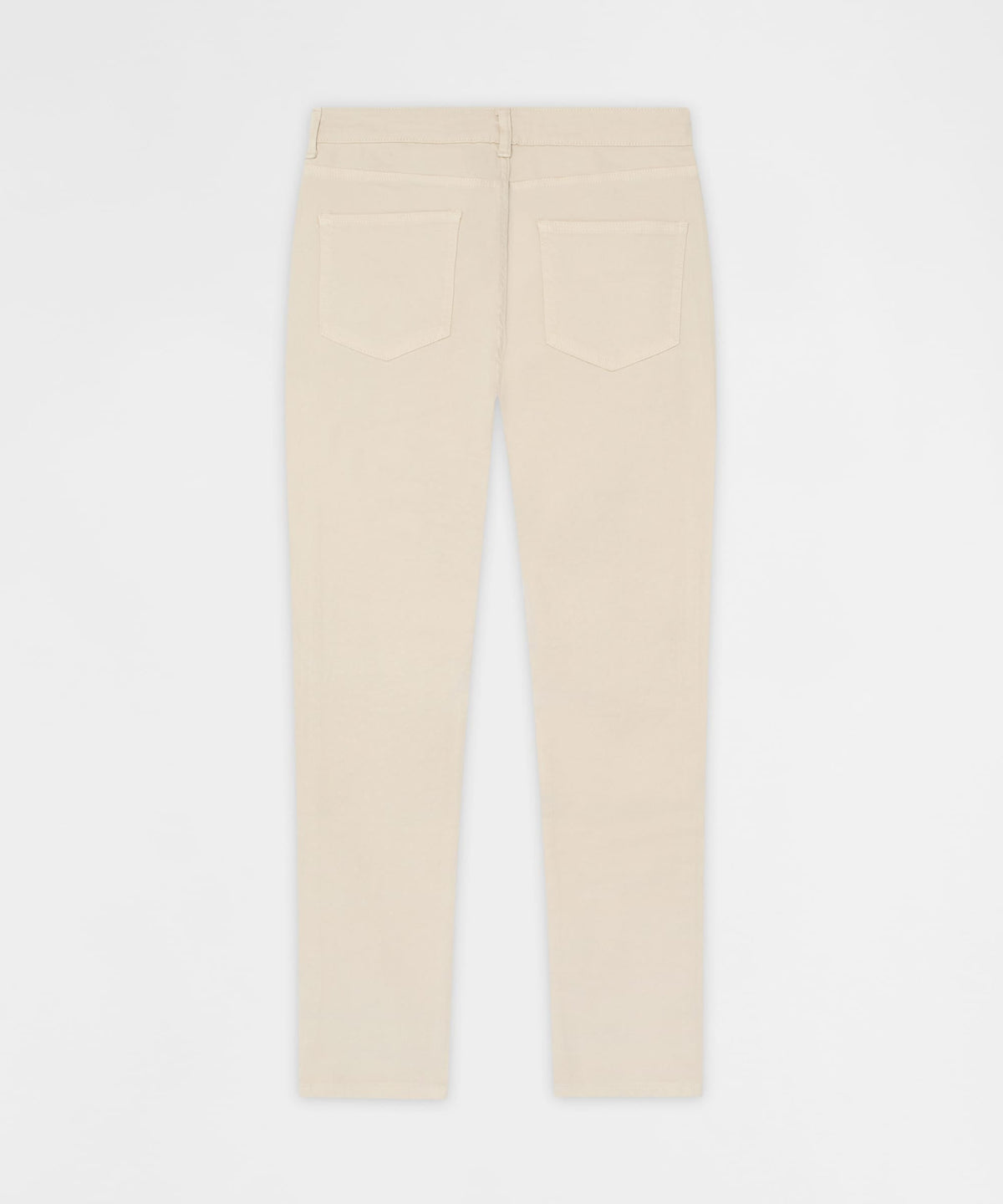 Reason Clothing Quality Diamond Dust Rhinestone Skinny Jeans - Cream