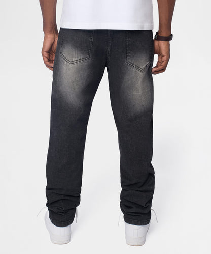 Reason Clothing Recommended Frosted Distressed Skinny Jeans - Grey