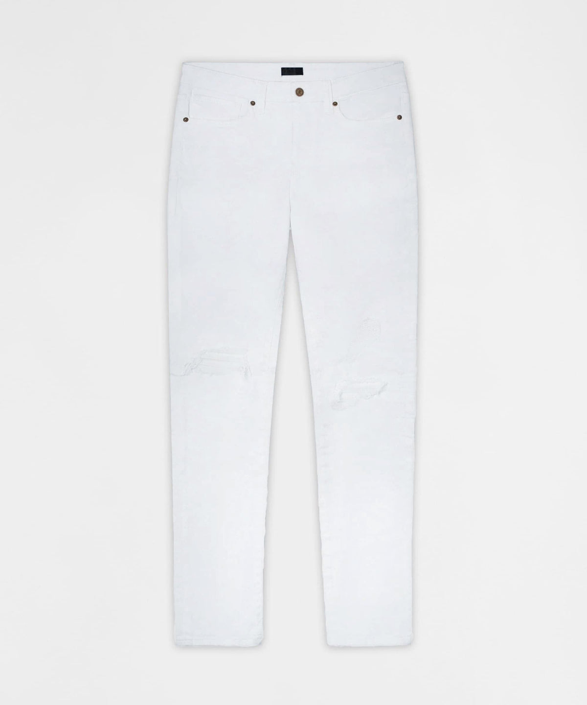 Reason Clothing Essential Arctic Distressed Skinny Jeans - White