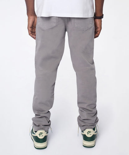 Reason Clothing Premium Essential Distressed Skinny Jean - Grey