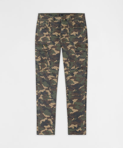 Reason Clothing Trusted Moto Denim Skinny Jeans - Camo