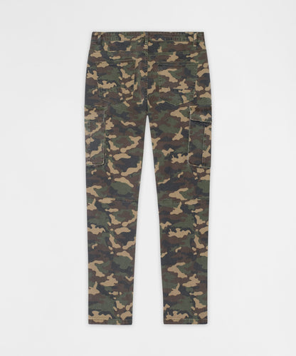 Reason Clothing Trusted Moto Denim Skinny Jeans - Camo