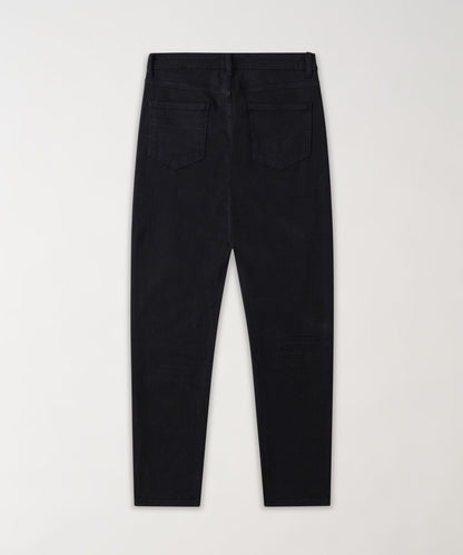 Reason Clothing Latest Destroyed Denim Pants - Black