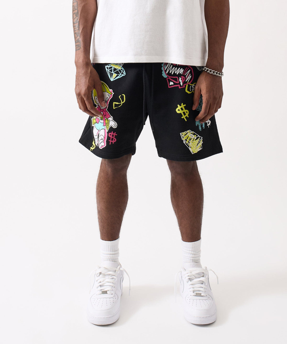 Reason Clothing Trusted Richie Rich Short - Black