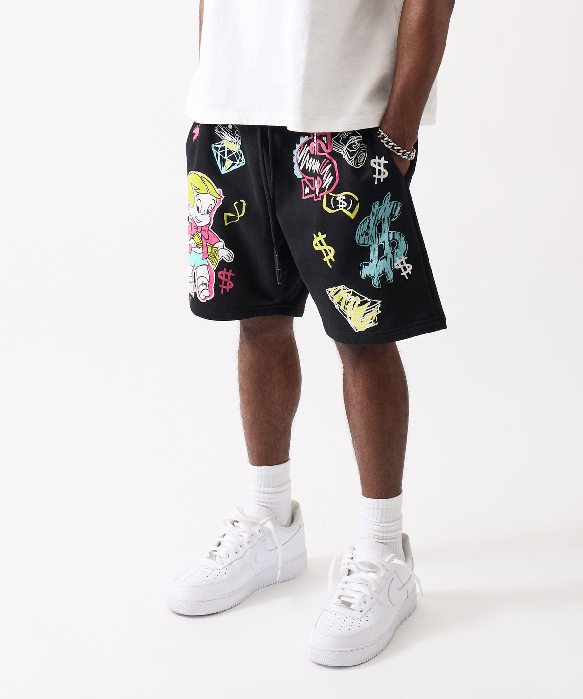 Reason Clothing Trusted Richie Rich Short - Black