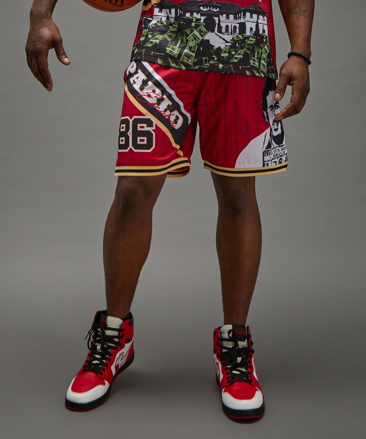 Reason Clothing Great Value Pablo Basketball Shorts