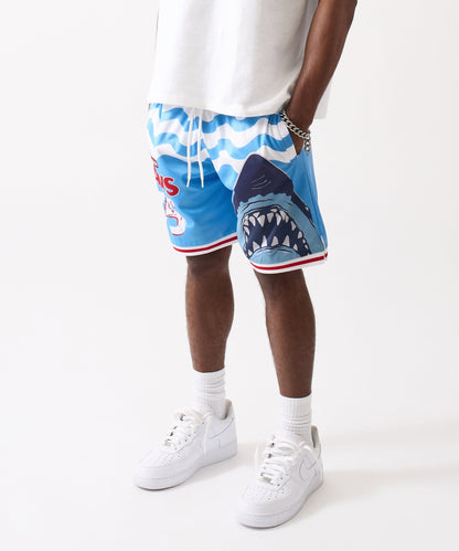 Reason Clothing Popular Jaws Basketball Short