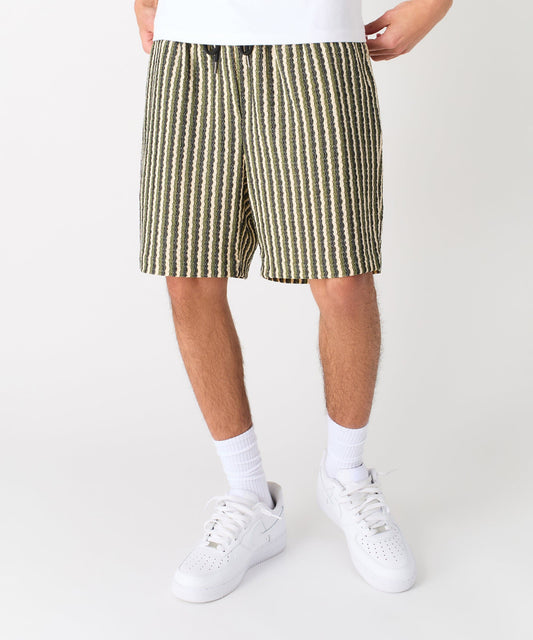 Reason Clothing Essential Striped Short