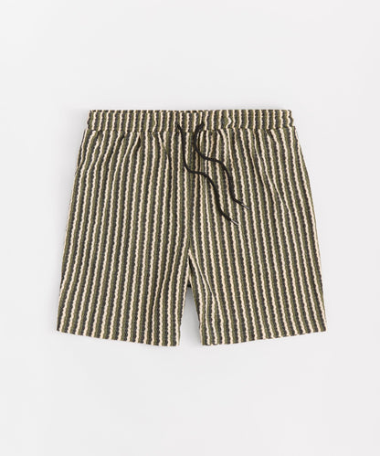 Reason Clothing Essential Striped Short