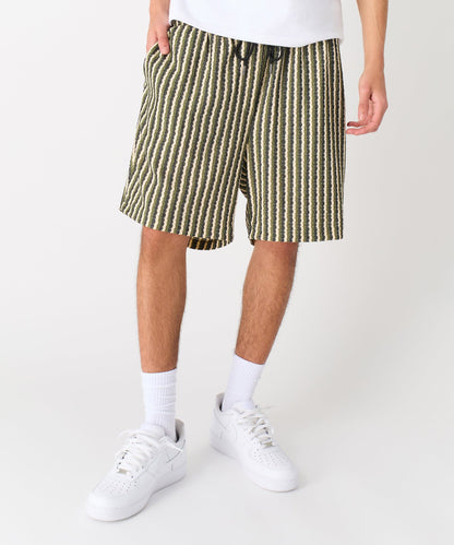 Reason Clothing Essential Striped Short