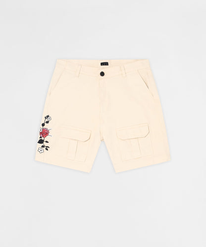 Reason Clothing Sale Roses Woven Short