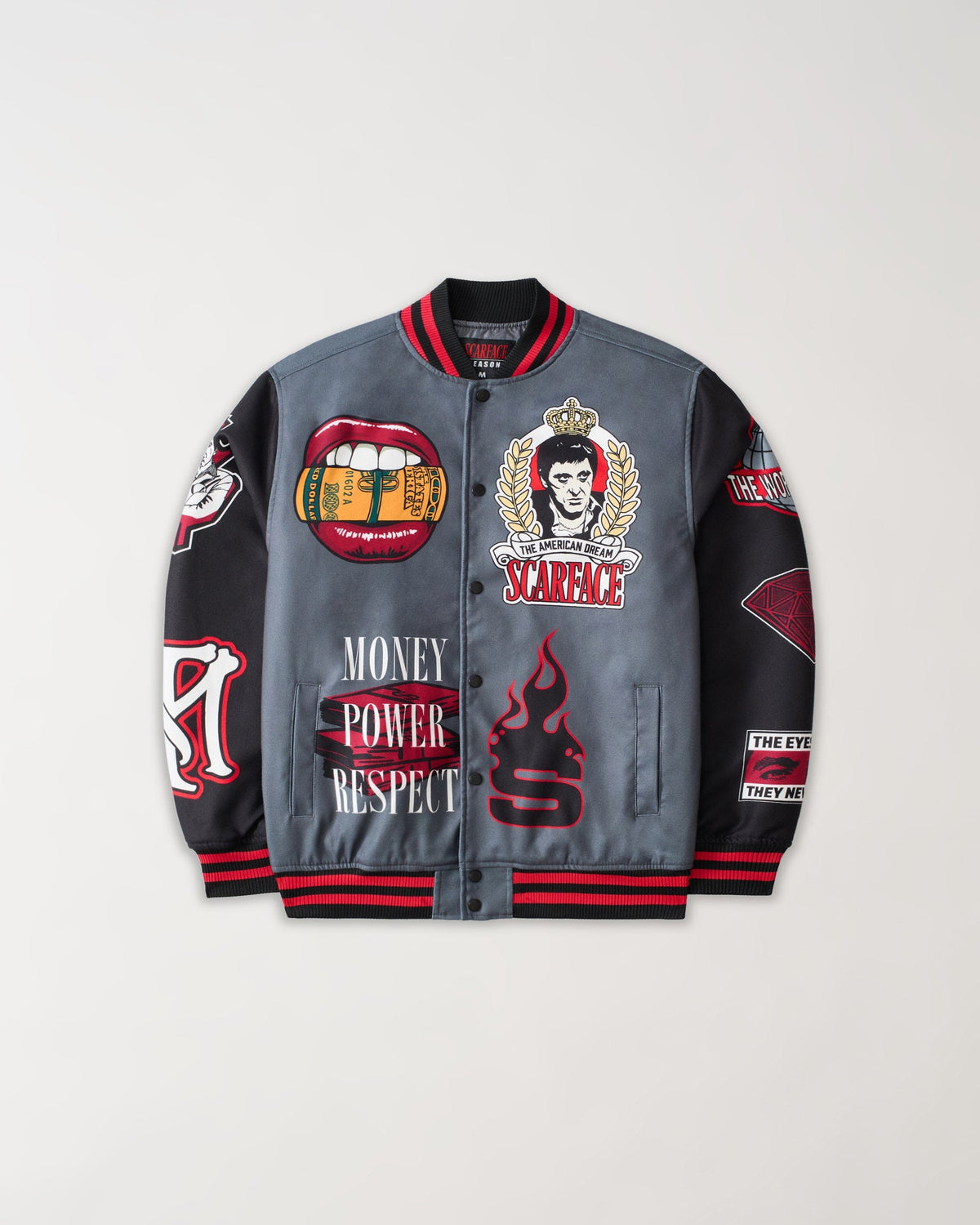 Reason Clothing Latest Scarface Varsity Jacket