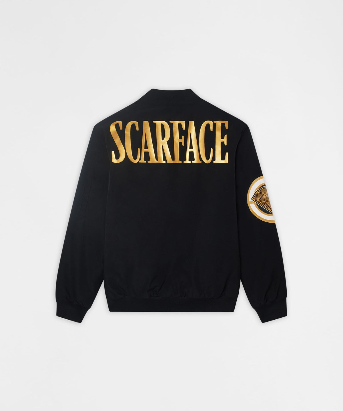 Reason Clothing Value Scarface Bomber Jacket - Black