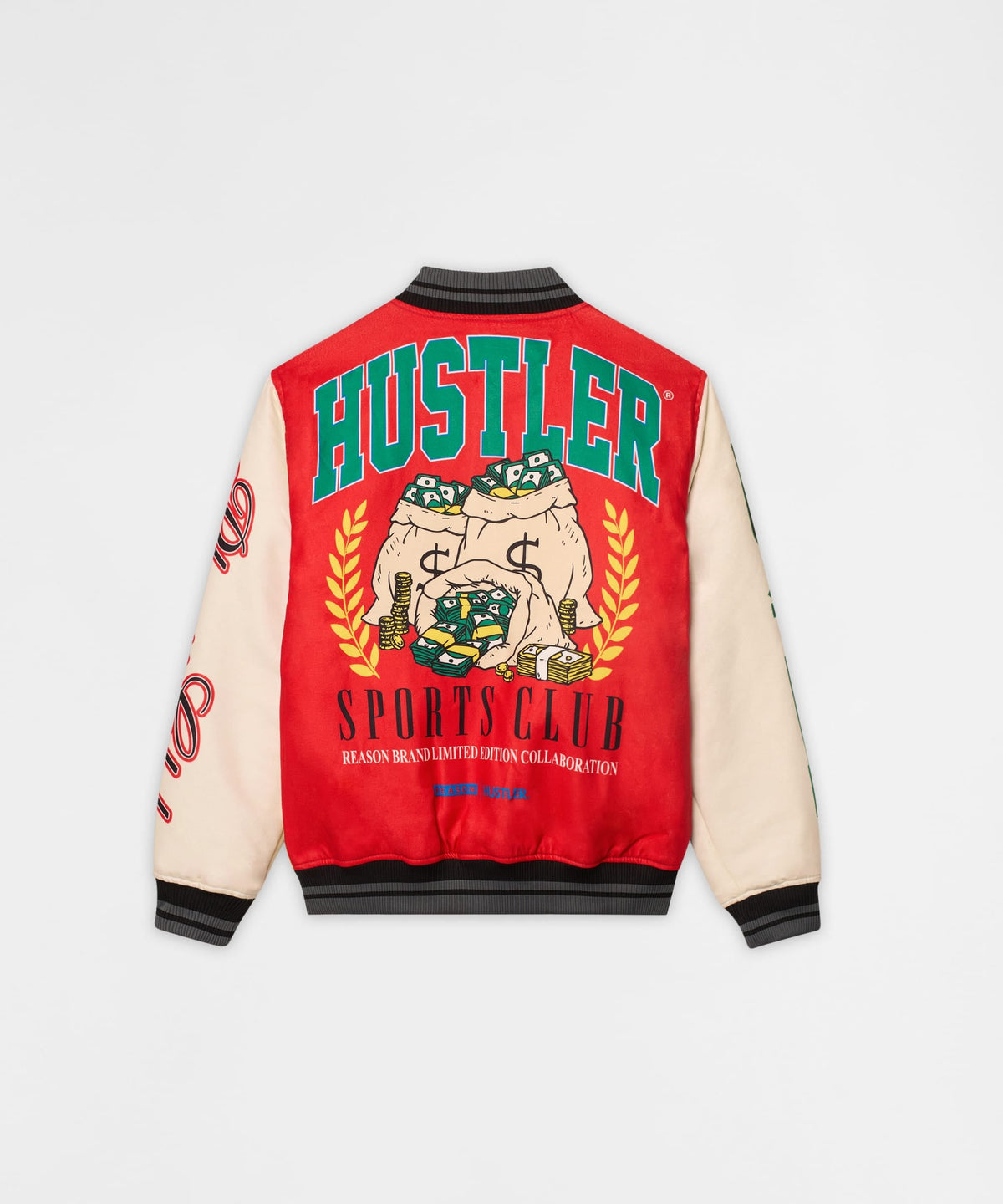 Reason Clothing Best Price Hustler Varsity Jacket