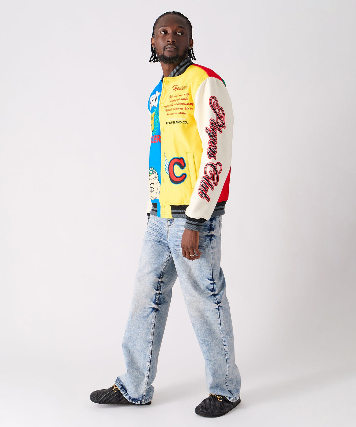 Reason Clothing Best Price Hustler Varsity Jacket