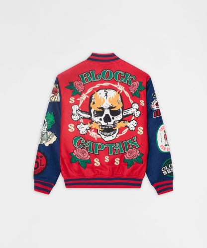 Reason Clothing Latest Captain Varsity Jacket