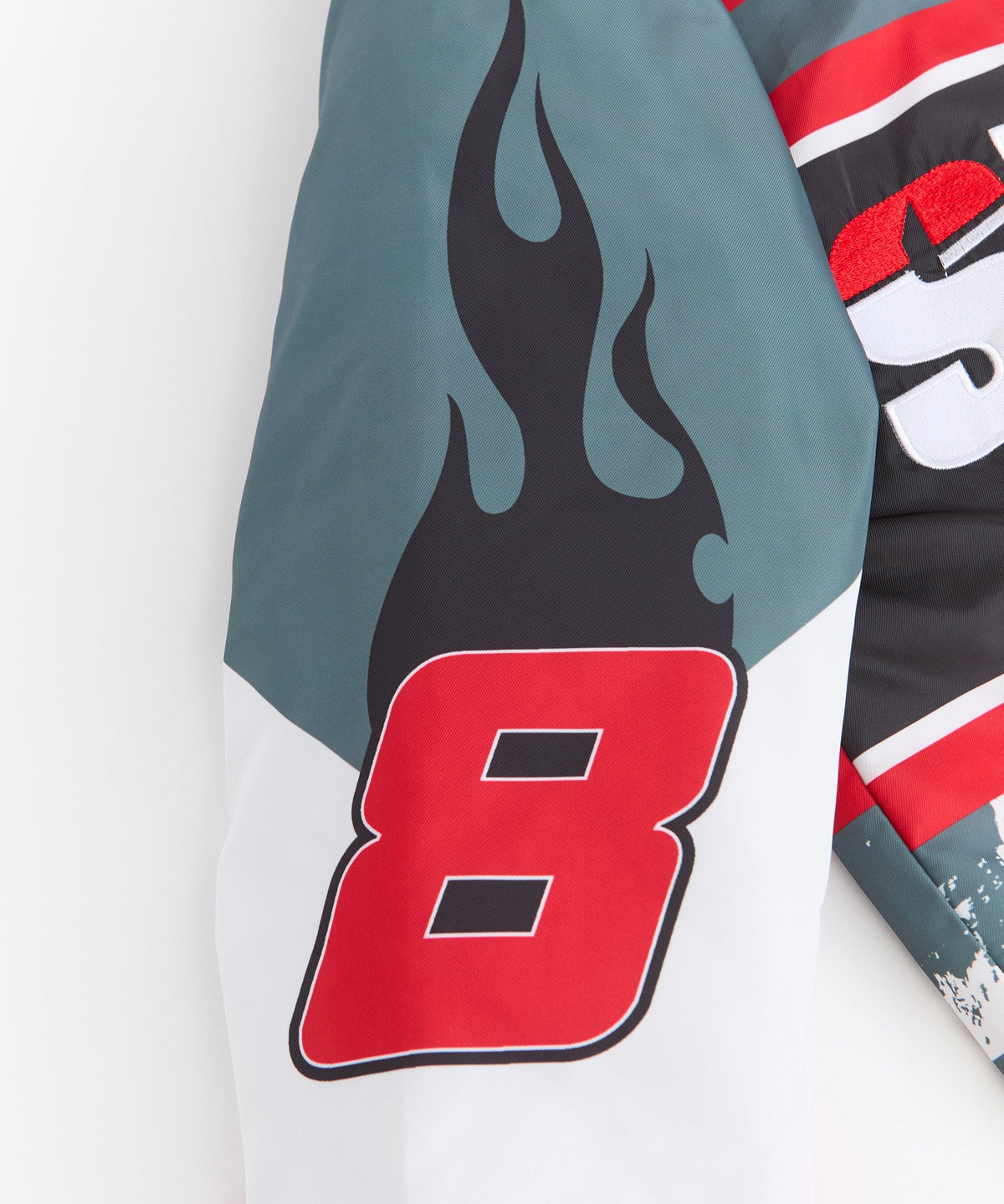 Reason Clothing Quality Speed Never Sleeps Racing Jacket - Black