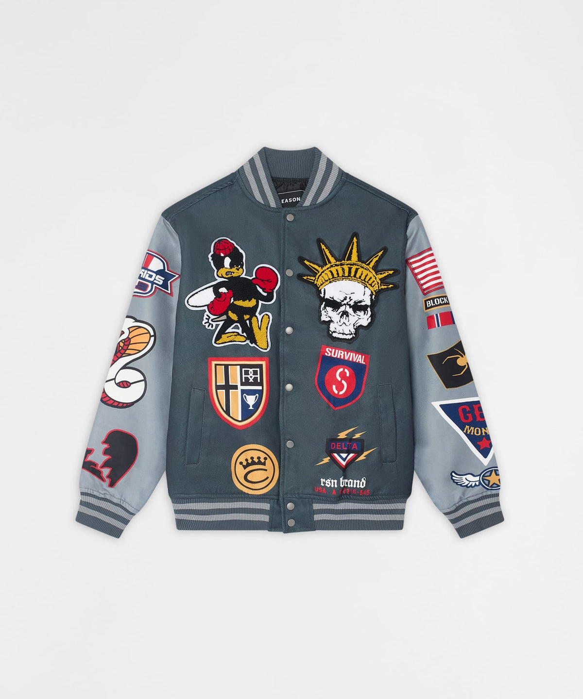 Reason Clothing Latest Fearless Varsity Jacket