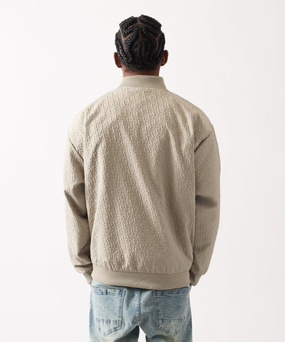 Reason Clothing Sale Coaches Chenille Jacket - Light Green